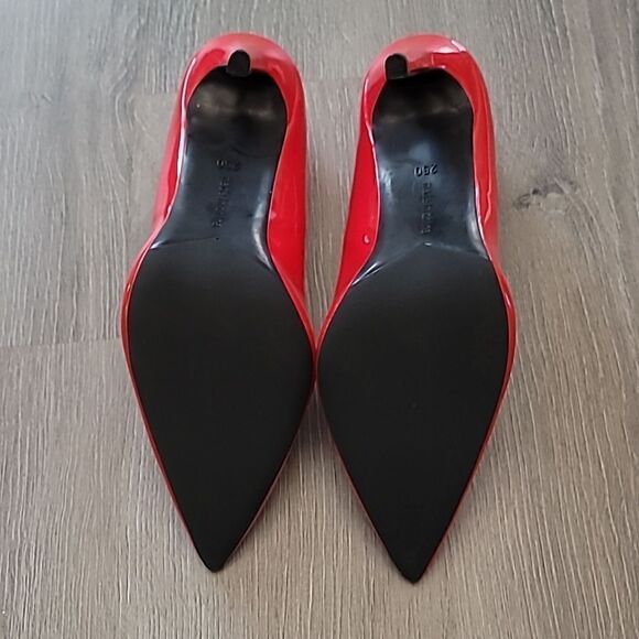 fereshte Patent Red Stiletto High Heels Women's Size 8 - Picture 6 of 8